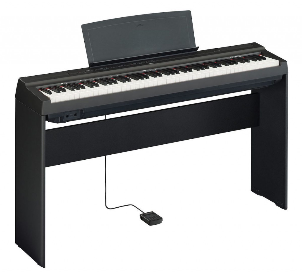 Yamaha P-125B Digital Piano With Stand