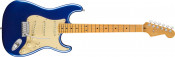 Fender American Ultra Stratocaster Cobra Blue Maple Fingerboard Side