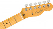 Fender American Pro II Telecaster Butterscotch Blonde Maple Fretboard With Hardshell Case Headstock