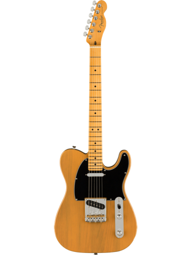 Fender American Pro II Telecaster Butterscotch Blonde Maple Fretboard With Hardshell Case