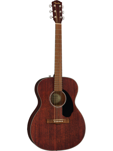 Fender CC-60S Concert Pack v2 All Mahogany Solid Top Acoustic Guitar