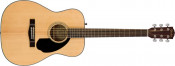 Fender CC-60S Natural Solid Top Acoustic Guitar Side