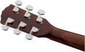 Fender CC-60S Natural Solid Top Acoustic Guitar Tuners