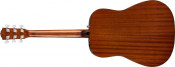 Fender CD-60S Dreadnought Pack v2 Natural Solid Top Acoustic Guitar Back