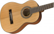 Fender FA-15N 3-4 Nylon String Acoustic Guitar With Gig Bag Body