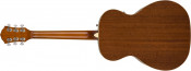 Fender FA-235E Natural Concert Acoustic-Electric Guitar Back