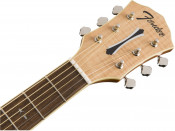 Fender FA-235E Natural Concert Acoustic-Electric Guitar Headstock