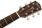 Fender PM-1E Natural Acoustic-Electric Guitar All Solid Wood Headstock