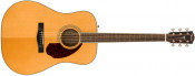 Fender PM-1E Natural Acoustic-Electric Guitar All Solid Wood Side