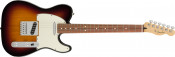 Fender Player Telecaster 3-Color Sunburst Pau Ferro Fingerboard Side