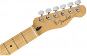Fender Player Telecaster Polar White Maple Fingerboard Headstock