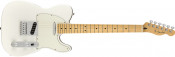 Fender Player Telecaster Polar White Maple Fingerboard Side