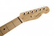 Fender Squier Affinity Telecaster Butterscotch Blonde Maple Fingerboard Headstock
