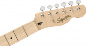 Fender Squier Paranormal Offset Telecaster Natural Maple Fingerboard Headstock
