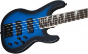 Jackson JS3V 5-String Bass Metallic Blue Burst Body