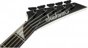 Jackson JS3V 5-String Bass Metallic Blue Burst Headstock