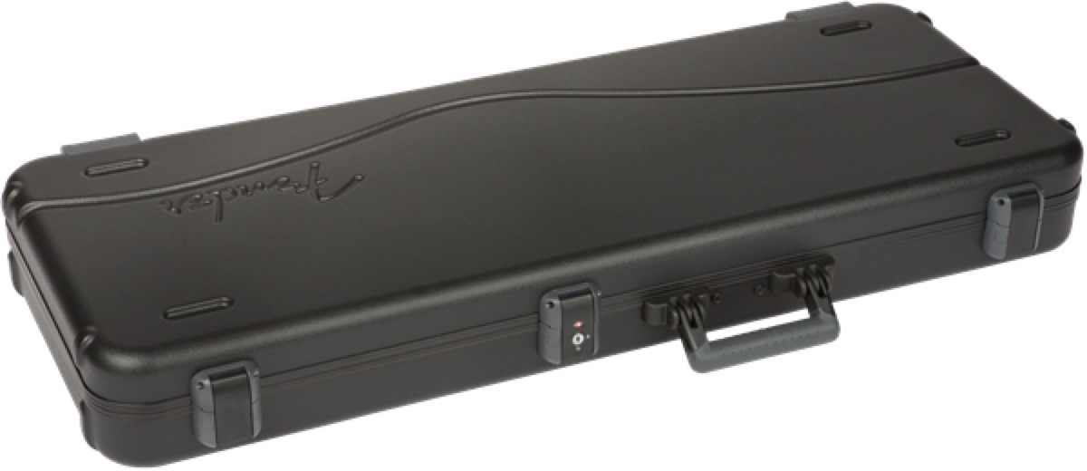 thumbnail image 2 of Glarry Black Hard-Shell Electric Guitar Case - Fits Strat, Tele, Ibanez RG - Locking 2 of 5