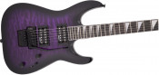 Jackson JS32Q DKA Dinky Arch Top Transparent Purple Burst Body