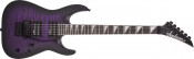 Jackson JS32Q DKA Dinky Arch Top Transparent Purple Burst Side