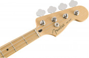 Fender Player Jazz Bass Tidepool Maple Fingerboard Headstock