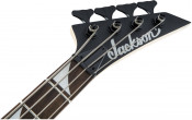 Jackson JS1XM Concert Bass Minion Satin Black Headstock
