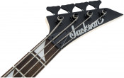 Jackson JS1XM Concert Bass Minion Satin Black Headstock