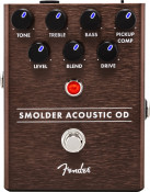 Fender Smolder Acoustic Overdrive Pedal Controls