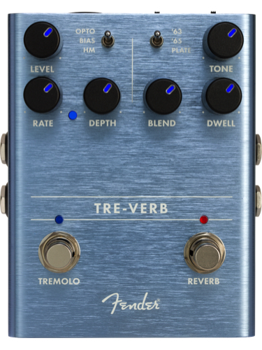 Fender Tre-Verb Digital Reverb/Tremolo Pedal