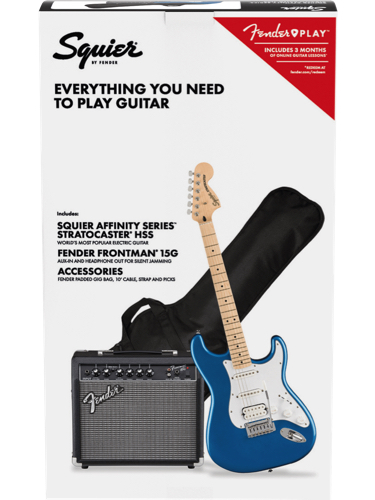 Fender Squier Affinity Stratocaster HSS Pack Lake Placid Blue